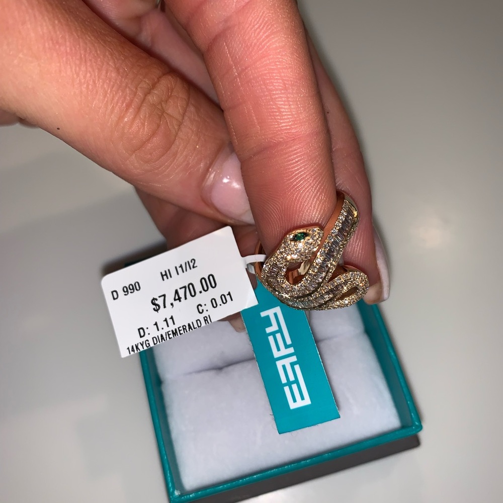 EFFY Snake Ring - Picture 8 of 15